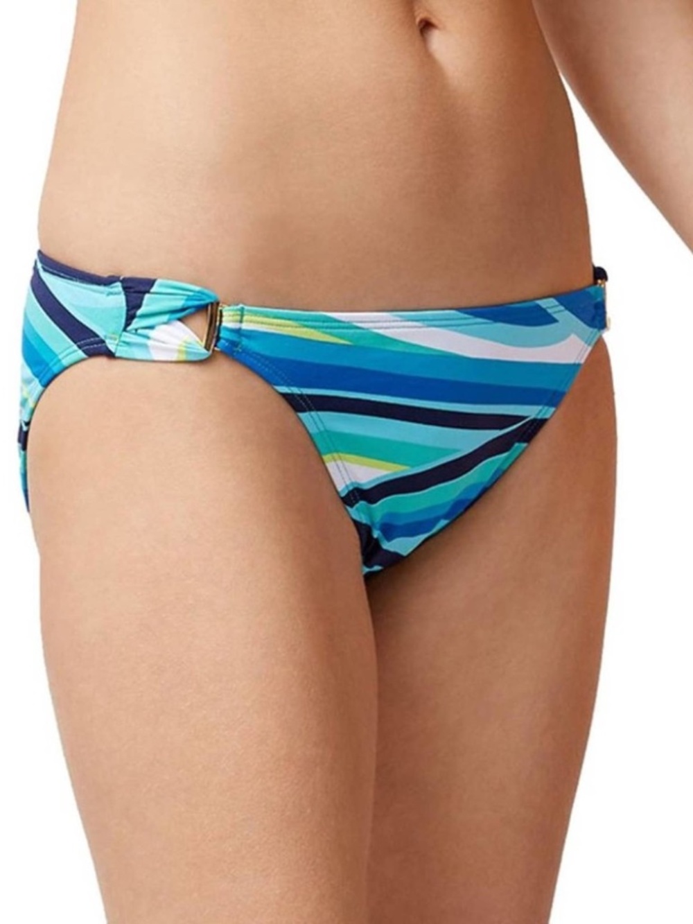 NWT!! Tommy Bahama Bikini BOTTOMS Size S "Winding Wave Side Twist"              